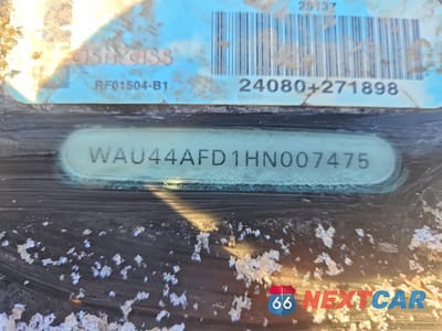 Zdjęcie 12 z 13 samochodu: 2017 AUDI A8 L QUATTRO VIN:WAU44AFD1HN007475 - miniatura