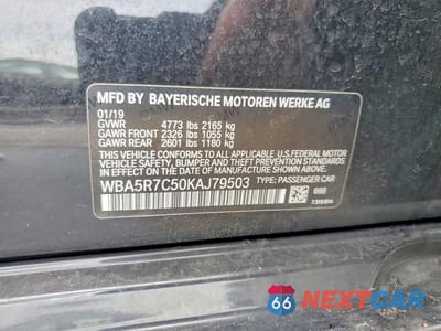 Zdjęcie 12 z 12 samochodu: 2019 BMW 330XI VIN:WBA5R7C50KAJ79503 - miniatura