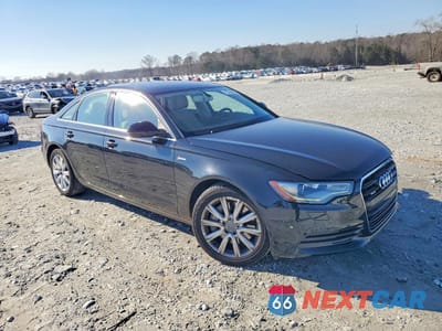 Czwarte zdjęcie samochodu z boku: 2014 AUDI A6 PREMIUM PLUS VIN:WAUFGAFC3EN096730 - miniatura