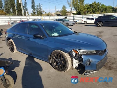 Czwarte zdjęcie samochodu z boku: 2025 HONDA CIVIC SPORT VIN:2HGFE2F52SH595802 - miniatura
