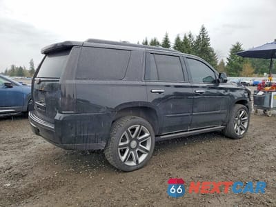 Trzecie zdjęcie samochodu z tyłu: 2017 CADILLAC ESCALADE PREMIUM LUXURY VIN:1GYS4CKJ2HR348436 - miniatura