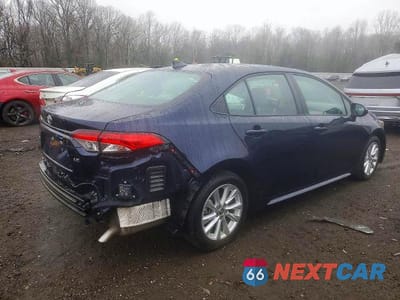 Trzecie zdjęcie samochodu z tyłu: 2023 TOYOTA COROLLA LE VIN:5YFB4MDE7PP050727 - miniatura