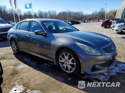 Czwarte zdjęcie samochodu z boku: 2010 INFINITI G37 VIN:JN1CV6AR3AM453959 - miniatura