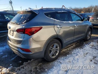 Trzecie zdjęcie samochodu z tyłu: 2017 HYUNDAI SANTA FE SPORT VIN:5NMZUDLB1HH033052 - miniatura