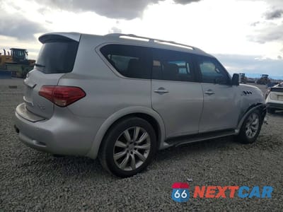 Trzecie zdjęcie samochodu z tyłu: 2012 INFINITI QX56 VIN:JN8AZ2NC5C9317558 - miniatura