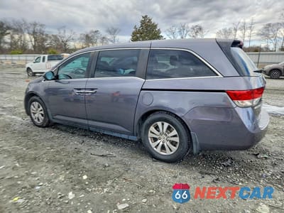 Drugie zdjęcie samochodu z przodu: 2016 HONDA ODYSSEY EXL VIN:5FNRL5H64GB041084 - miniatura