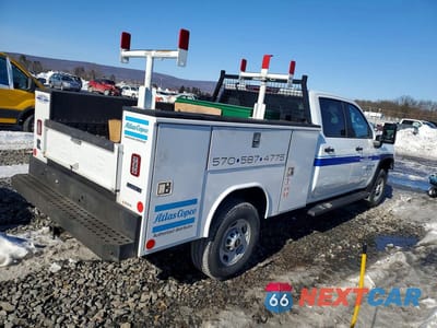 Trzecie zdjęcie samochodu z tyłu: 2024 CHEVROLET SILVERADO K2500 HEAVY DUTY VIN:1GB1YLE7XRF342686 - miniatura