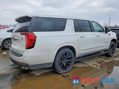 Trzecie zdjęcie samochodu z tyłu: 2022 GMC YUKON XL DENALI VIN:1GKS2JKL2NR134306 - miniatura