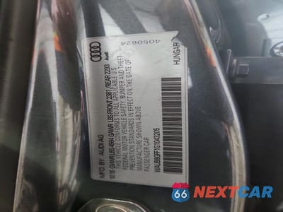 Zdjęcie 12 z 12 samochodu: 2016 AUDI A3 PREMIUM VIN:WAUB8GFF1G1043205 - miniatura