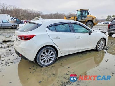 Trzecie zdjęcie samochodu z tyłu: 2015 MAZDA 3 GRAND TOURING VIN:JM1BM1M37F1230869 - miniatura