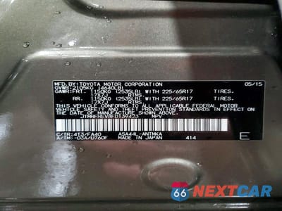 Zdjęcie 13 z 13 samochodu: 2015 TOYOTA RAV4 XLE VIN:JTMRFREV8FD139423 - miniatura