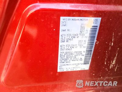 Zdjęcie 12 z 12 samochodu: 2015 NISSAN PATHFINDER S VIN:5N1AR2MN3FC693970 - miniatura