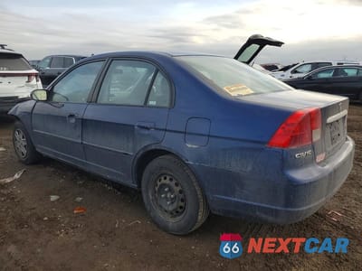 Drugie zdjęcie samochodu z przodu: 2003 HONDA CIVIC LX VIN:1HGES16573L033817 - miniatura