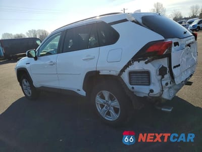 Drugie zdjęcie samochodu z przodu: 2021 TOYOTA RAV4 HYBRID XLE VIN:4T3R6RFV7MU009230 - miniatura