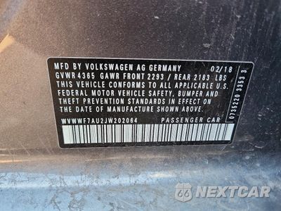 Zdjęcie 12 z 12 samochodu: 2018 VOLKSWAGEN GOLF R VIN:WVWWF7AU2JW202064 - miniatura