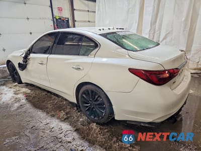 Drugie zdjęcie samochodu z przodu: 2019 INFINITY Q50 3.0T LUXE VIN:JN1EV7AR7KM554034 - miniatura