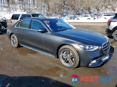Czwarte zdjęcie samochodu z boku: 2026 MERCEDES-BENZ S 580 4MATIC VIN:W1K6G7GBXTA345918 - miniatura