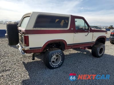 Trzecie zdjęcie samochodu z tyłu: 1982 FORD BRONCO U100 VIN:1FMEU15F5CLA01592 - miniatura