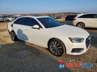 Czwarte zdjęcie samochodu z boku: 2021 AUDI A4 PREMIUM PLUS 40 VIN:WAUBBAF44MN006781 - miniatura