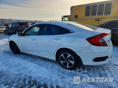 Drugie zdjęcie samochodu z przodu: 2019 HONDA CIVIC LX VIN:2HGFC2F66KH585479 - miniatura