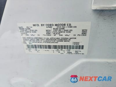 Zdjęcie 13 z 13 samochodu: 2014 FORD EDGE SE VIN:2FMDK4GCXEBB24040 - miniatura