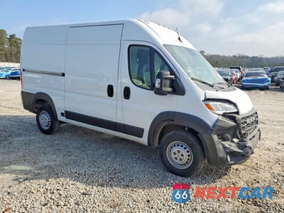 Czwarte zdjęcie samochodu z boku: 2024 RAM PROMASTER 2500 DELIVERY VAN VIN:3C6LRVCG8RE146716 - miniatura