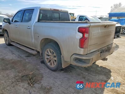 Drugie zdjęcie samochodu z przodu: 2020 CHEVROLET SILVERADO K1500 LTZ VIN:3GCUYGED3LG452345 - miniatura