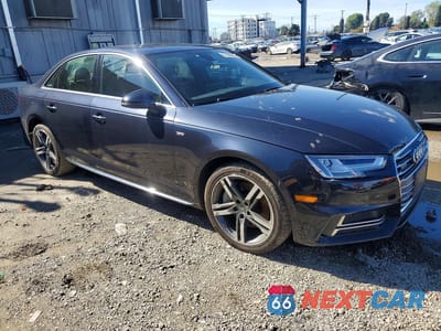 Czwarte zdjęcie samochodu z boku: 2017 AUDI A4 PREMIUM PLUS VIN:WAUENAF42HN047713 - miniatura