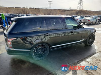Trzecie zdjęcie samochodu z tyłu: 2016 LAND ROVER RANGE ROVER SUPERCHARGED VIN:SALGS3EF1GA314728 - miniatura