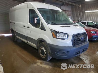 Czwarte zdjęcie samochodu z boku: 2022 FORD TRANSIT 250 DELIVERY VAN VIN:1FTBR1C86NKA59796 - miniatura