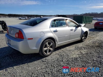 Trzecie zdjęcie samochodu z tyłu: 2012 CHEVROLET MALIBU 1LT VIN:1G1ZC5EU7CF361792 - miniatura