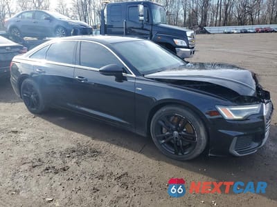 Czwarte zdjęcie samochodu z boku: 2019 AUDI A6 PREMIUM PLUS VIN:WAUL2AF24KN030014 - miniatura