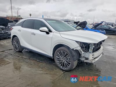 Czwarte zdjęcie samochodu z boku: 2023 LEXUS RX 350H BASE VIN:2T2BBMCA6PC011496 - miniatura