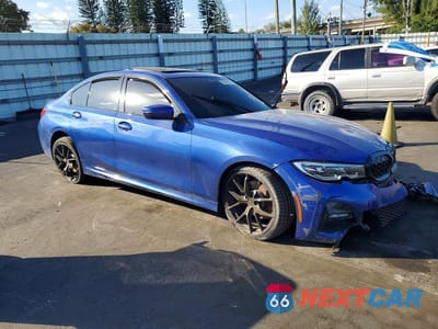 Czwarte zdjęcie samochodu z boku: 2019 BMW 330XI VIN:WBA5R7C57KAJ79837 - miniatura