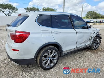 Trzecie zdjęcie samochodu z tyłu: 2017 BMW X3 XDRIVE28I VIN:5UXWX9C55H0T15260 - miniatura