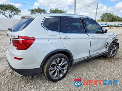 Trzecie zdjęcie samochodu z tyłu: 2017 BMW X3 XDRIVE28I VIN:5UXWX9C55H0T15260 - miniatura