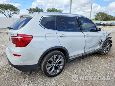 Trzecie zdjęcie samochodu z tyłu: 2017 BMW X3 XDRIVE28I VIN:5UXWX9C55H0T15260 - miniatura