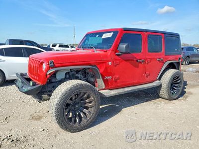 2018 JEEP WRANGLER UNLIMITED SPORT 1C4HJXDN6JW197835 - główne zdjęcie licytacji z USA - miniatura