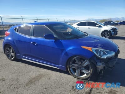Czwarte zdjęcie samochodu z boku: 2014 HYUNDAI VELOSTER TURBO R-SPEC VIN:KMHTC6AE9EU193049 - miniatura