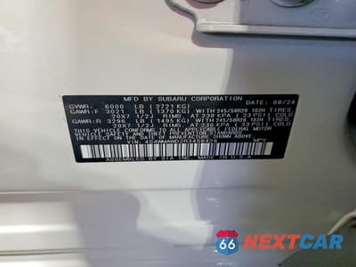 Zdjęcie 13 z 13 samochodu: 2024 SUBARU ASCENT TOURING VIN:4S4WMAWD2R3456426 - miniatura