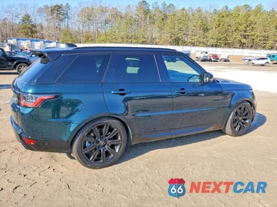 Trzecie zdjęcie samochodu z tyłu: 2020 LAND ROVER RANGE ROVER SPORT HSE VIN:SALWR2RY2LA700923 - miniatura
