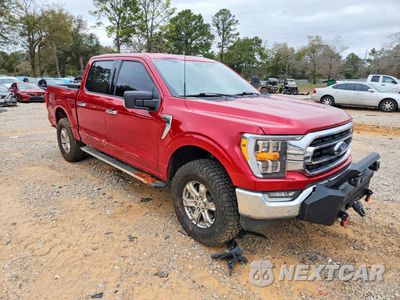 Czwarte zdjęcie samochodu z boku: 2022 FORD F150 SUPERCREW VIN:1FTFW1E89NKE92133 - miniatura
