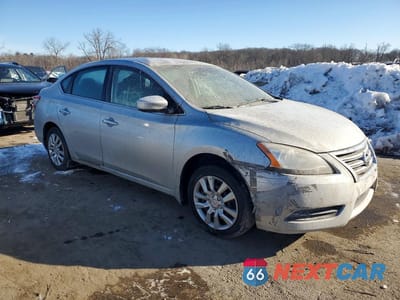 Czwarte zdjęcie samochodu z boku: 2013 NISSAN SENTRA S VIN:3N1AB7AP4DL786173 - miniatura