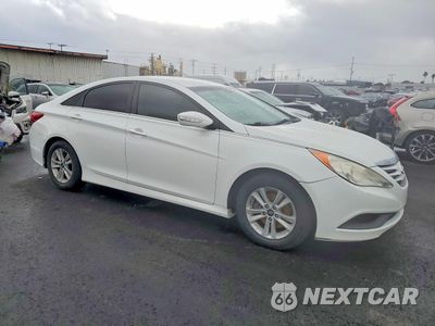 Czwarte zdjęcie samochodu z boku: 2014 HYUNDAI SONATA GLS VIN:5NPEB4AC0EH940096 - miniatura