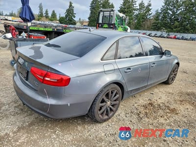 Trzecie zdjęcie samochodu z tyłu: 2013 AUDI A4 PREMIUM PLUS VIN:WAUFFAFL8DN029574 - miniatura