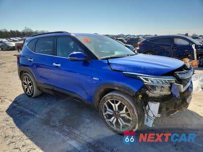 Czwarte zdjęcie samochodu z boku: 2021 KIA SELTOS SX VIN:KNDETCA27M7189872 - miniatura