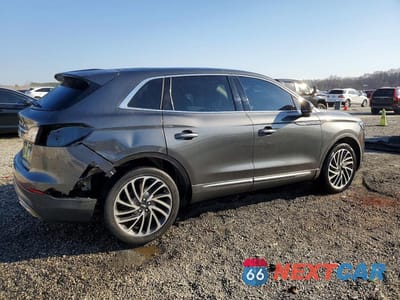 Trzecie zdjęcie samochodu z tyłu: 2019 LINCOLN NAUTILUS RESERVE VIN:2LMPJ6L92KBL53589 - miniatura