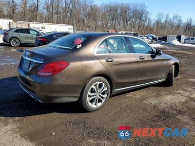 Trzecie zdjęcie samochodu z tyłu: 2015 MERCEDES-BENZ C 300 4MATIC VIN:55SWF4KB3FU028608 - miniatura