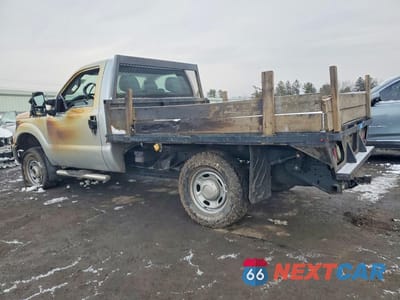 Drugie zdjęcie samochodu z przodu: 2012 FORD F250 SUPER DUTY FLATBED TRUCK VIN:1FTBF2B62CED11912 - miniatura