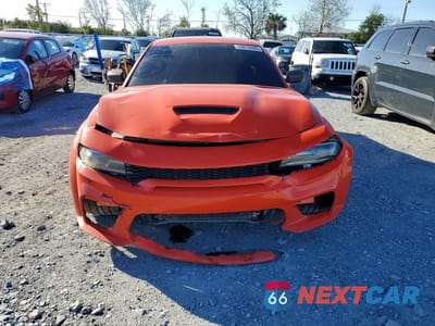 Piąte zdjęcie samochodu w środku: 2021 DODGE CHARGER SCAT PACK VIN:2C3CDXGJ1MH630463 - miniatura